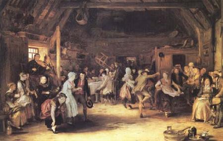 Sir David Wilkie The Penny Wedding (mk25) Sweden oil painting art